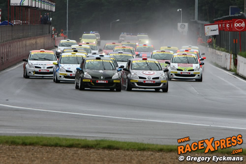 Renault Clio start Zolder